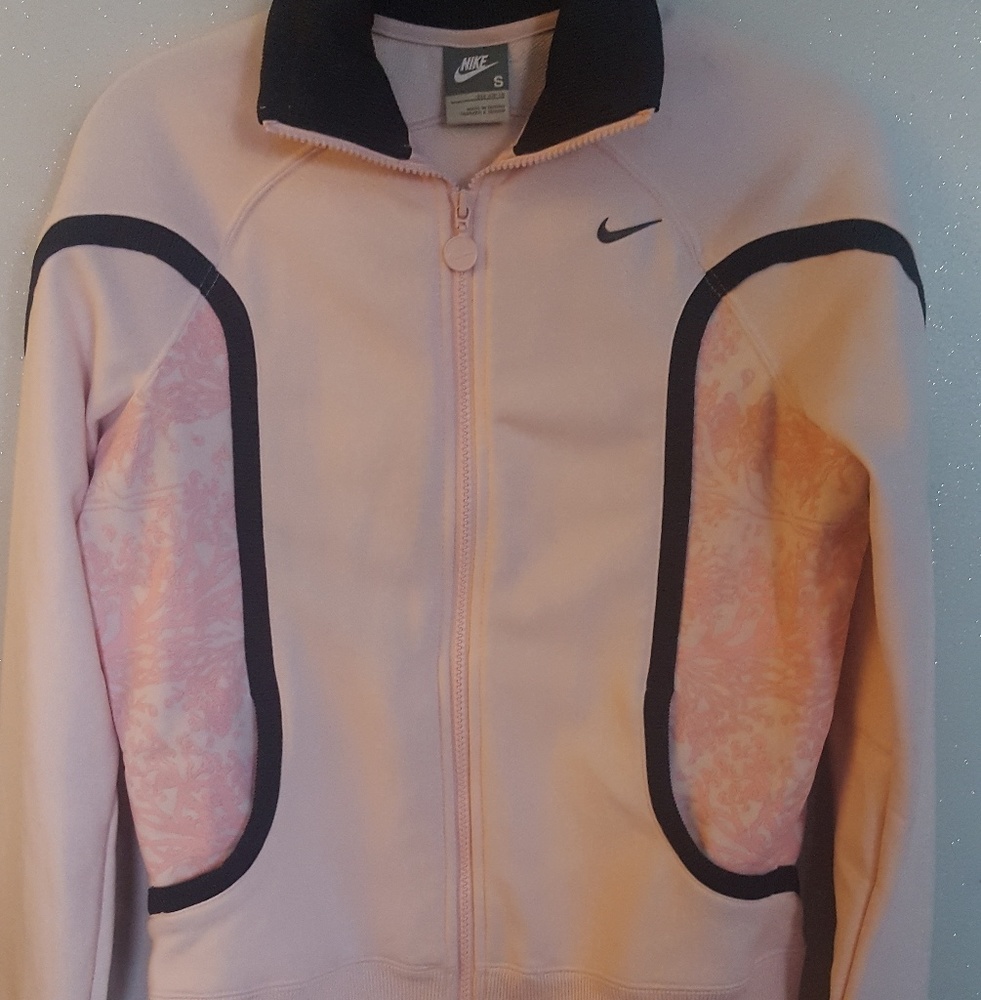 Vintage 90's Y2K Nike Pink Zip Up Jacket Sz.S - Picture 2 of 3